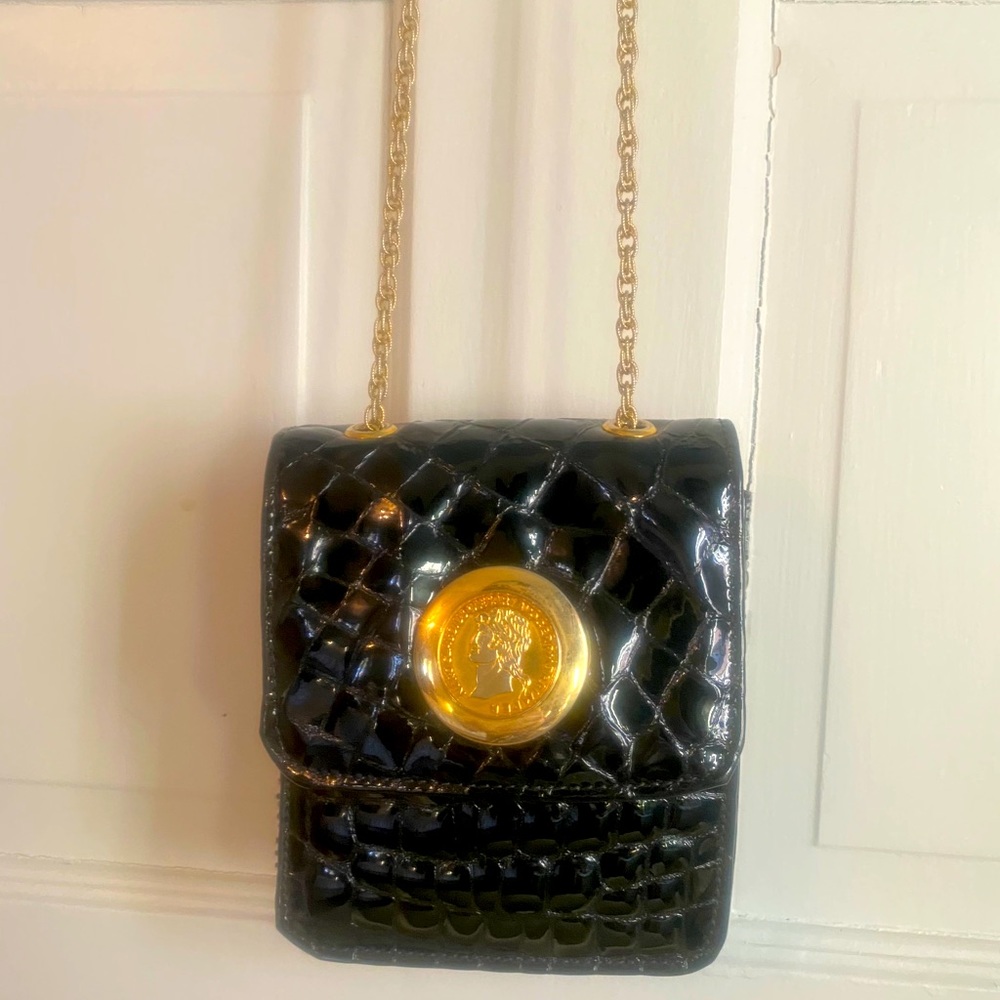 Italian leather mini bag